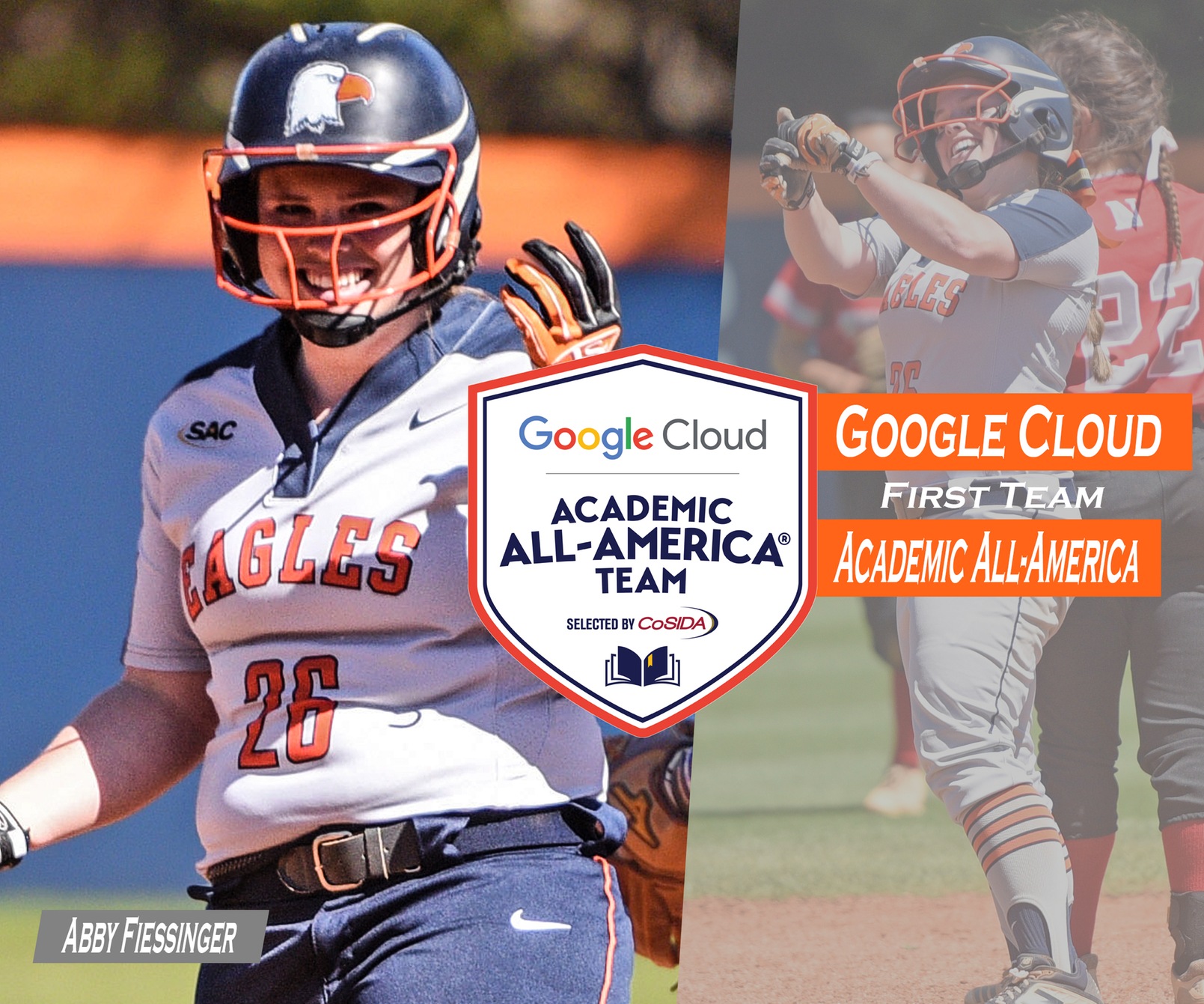 Fiessinger slotted on CoSIDA Google Cloud Academic All-America first team