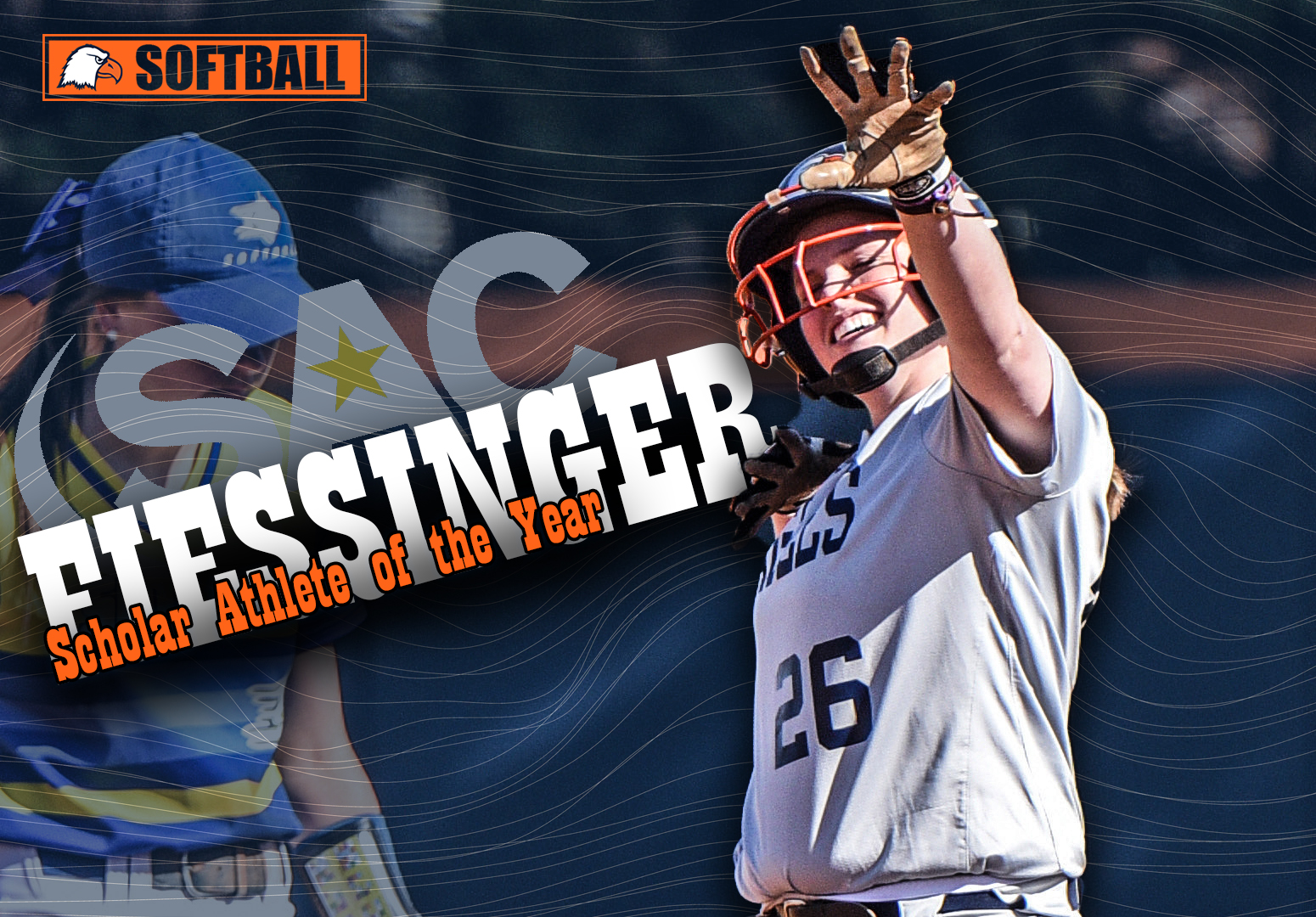 Fiessinger named SAC’s Softball Scholar-Athlete of the Year