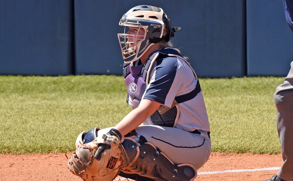 Catcher KaraLynne Levi stands poised to join the Eagles' 200-start club against the Bears.