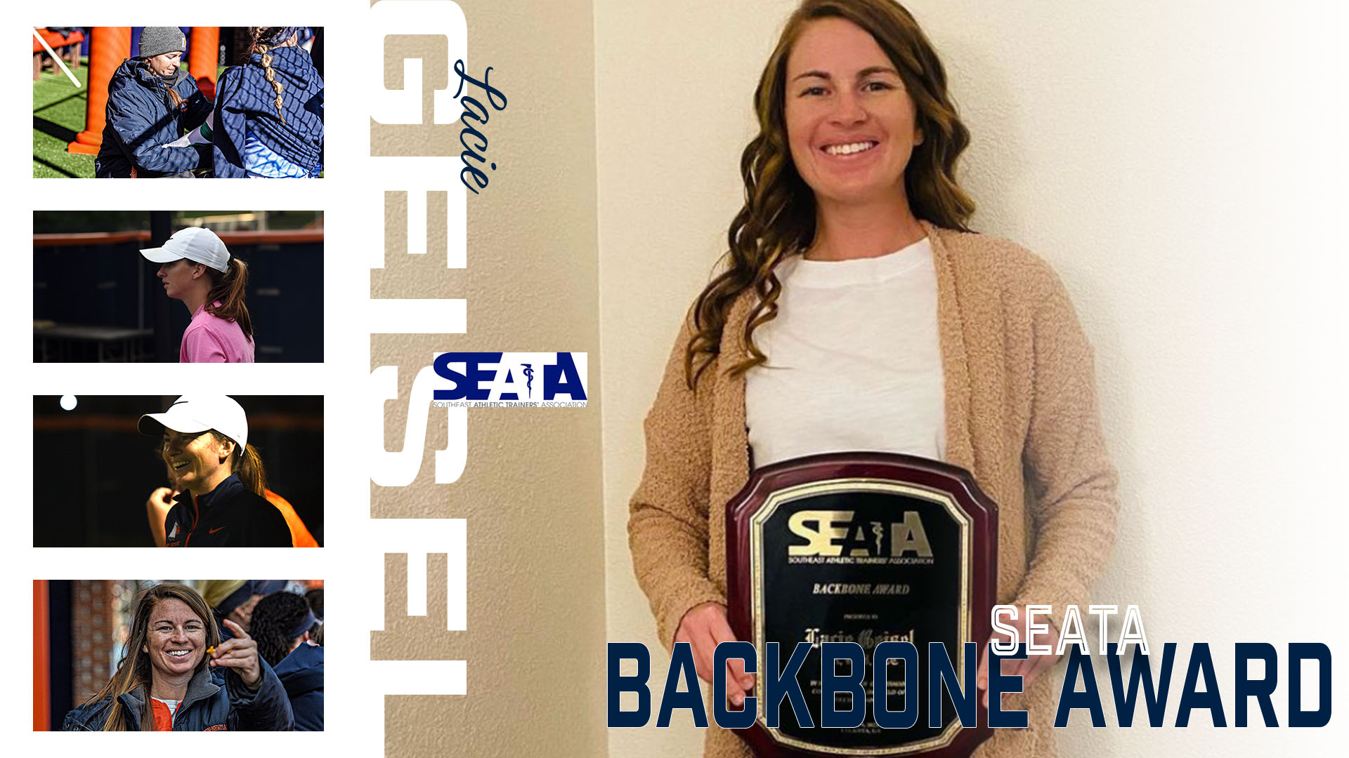 Geisel named SEATA Backbone Award winner