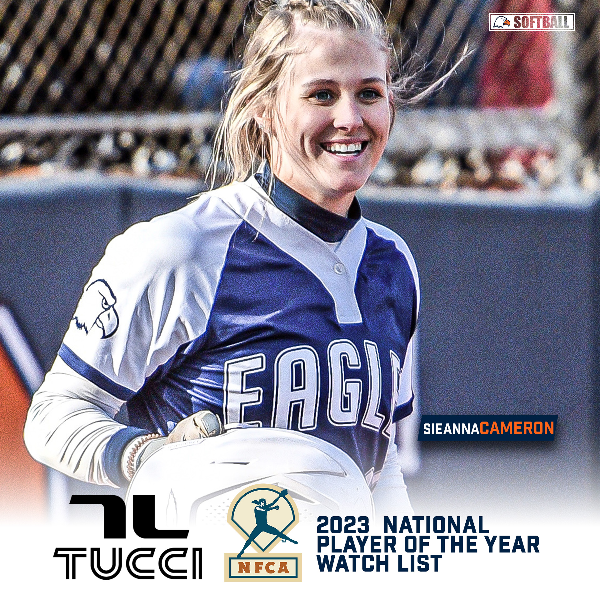 Bailey, Cameron named to 2023 Tucci/NFCA D2 Player & Pitcher of the Year Watchlist