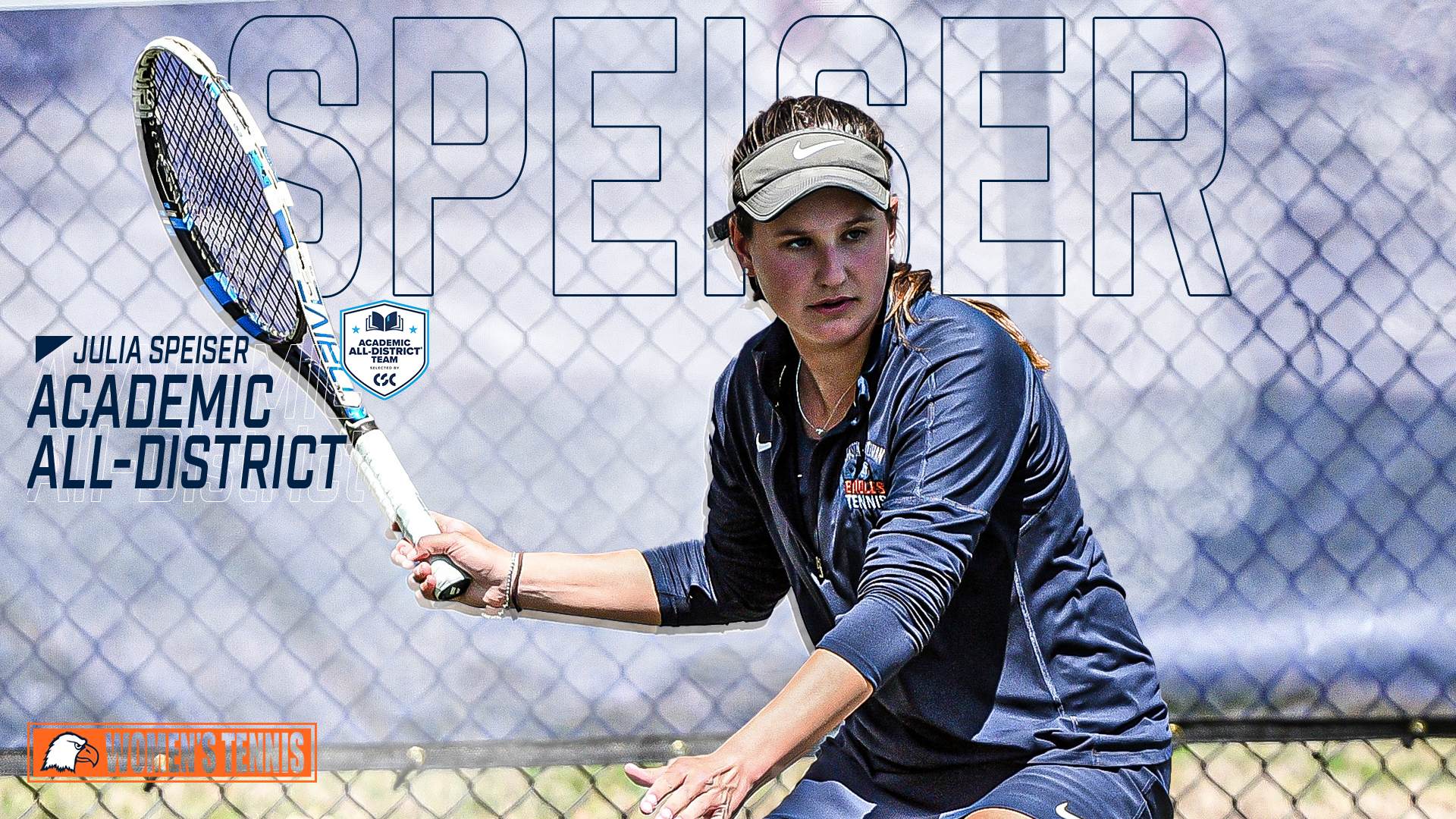 Speiser nabs CSC Academic All-District accolade