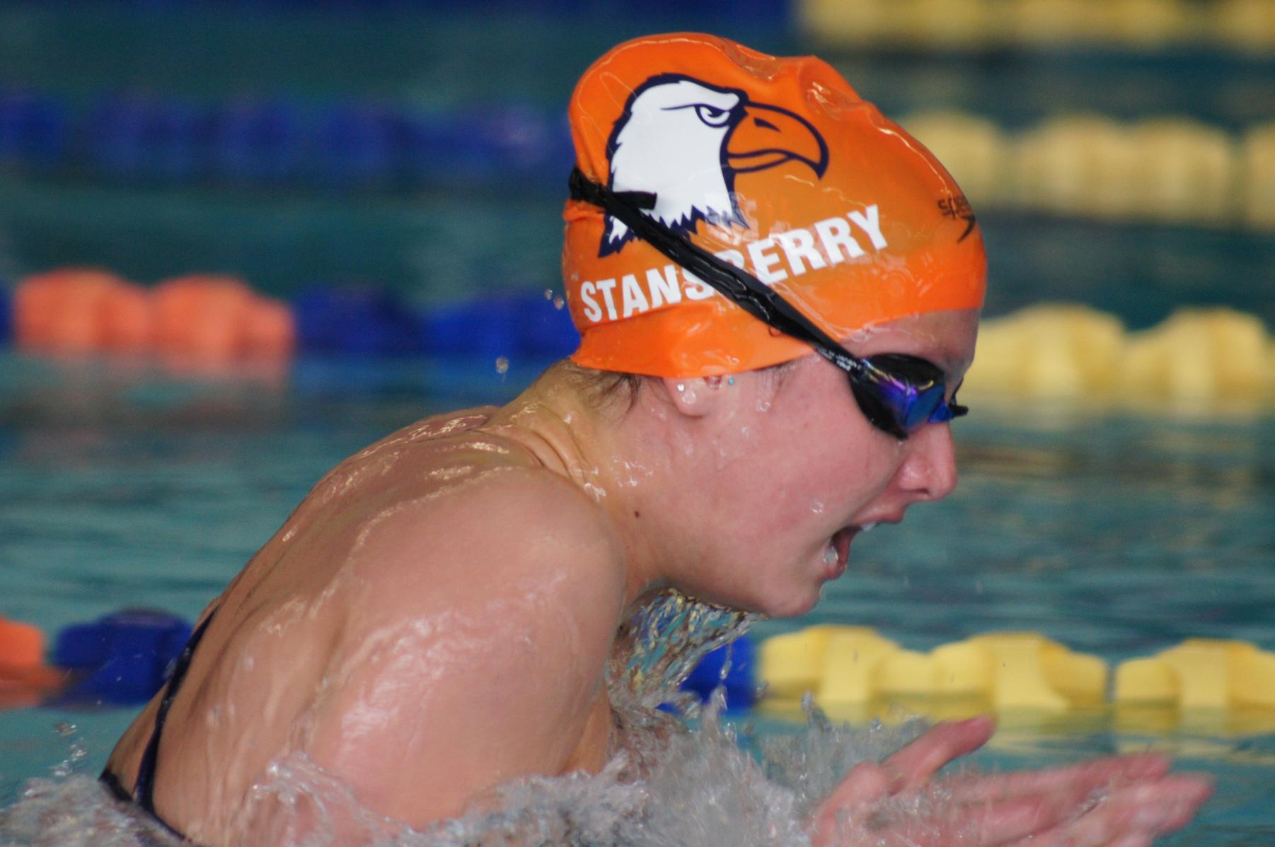 Stansberry takes home first All-American honor in 200 Free