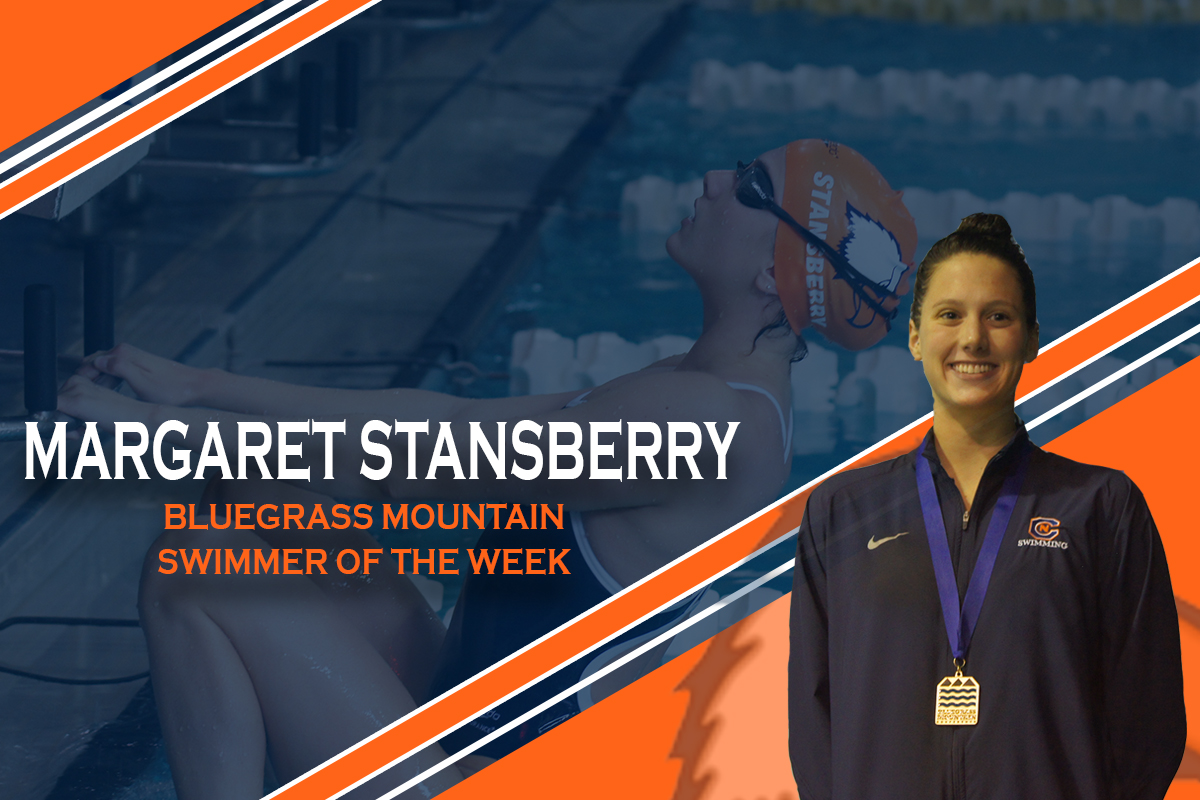 Stansberry collects Swimmer of the Week honors after impressive weekend in the pool