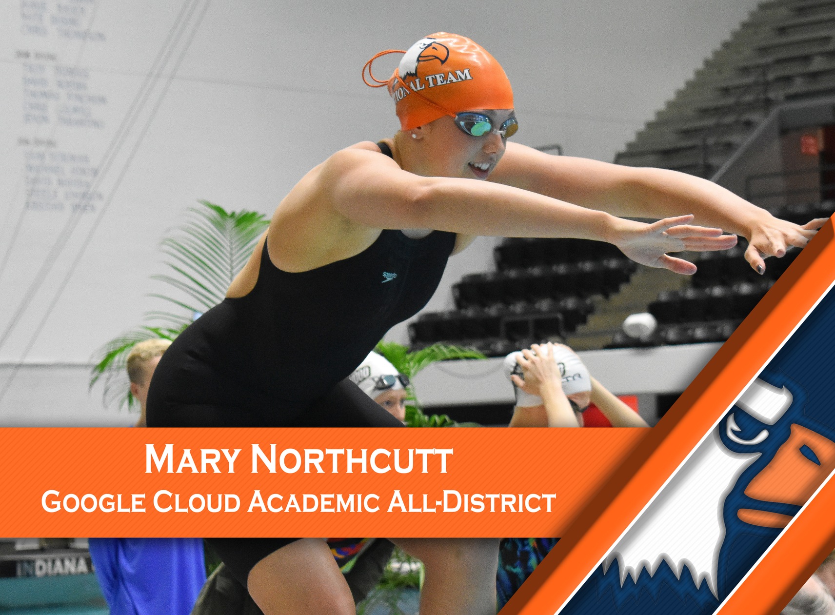 Northcutt goes back-to-back with Google Cloud Academic All-District honor