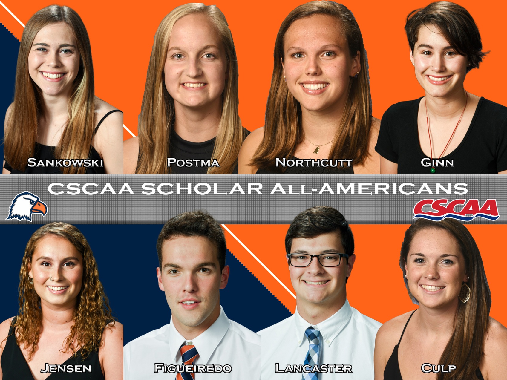 C-N Swimming has nine honored with CSCAA Scholar All-America status