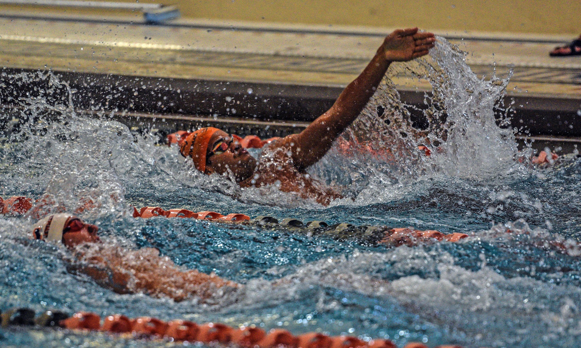 Eagles swim circles around competition at King Invitational