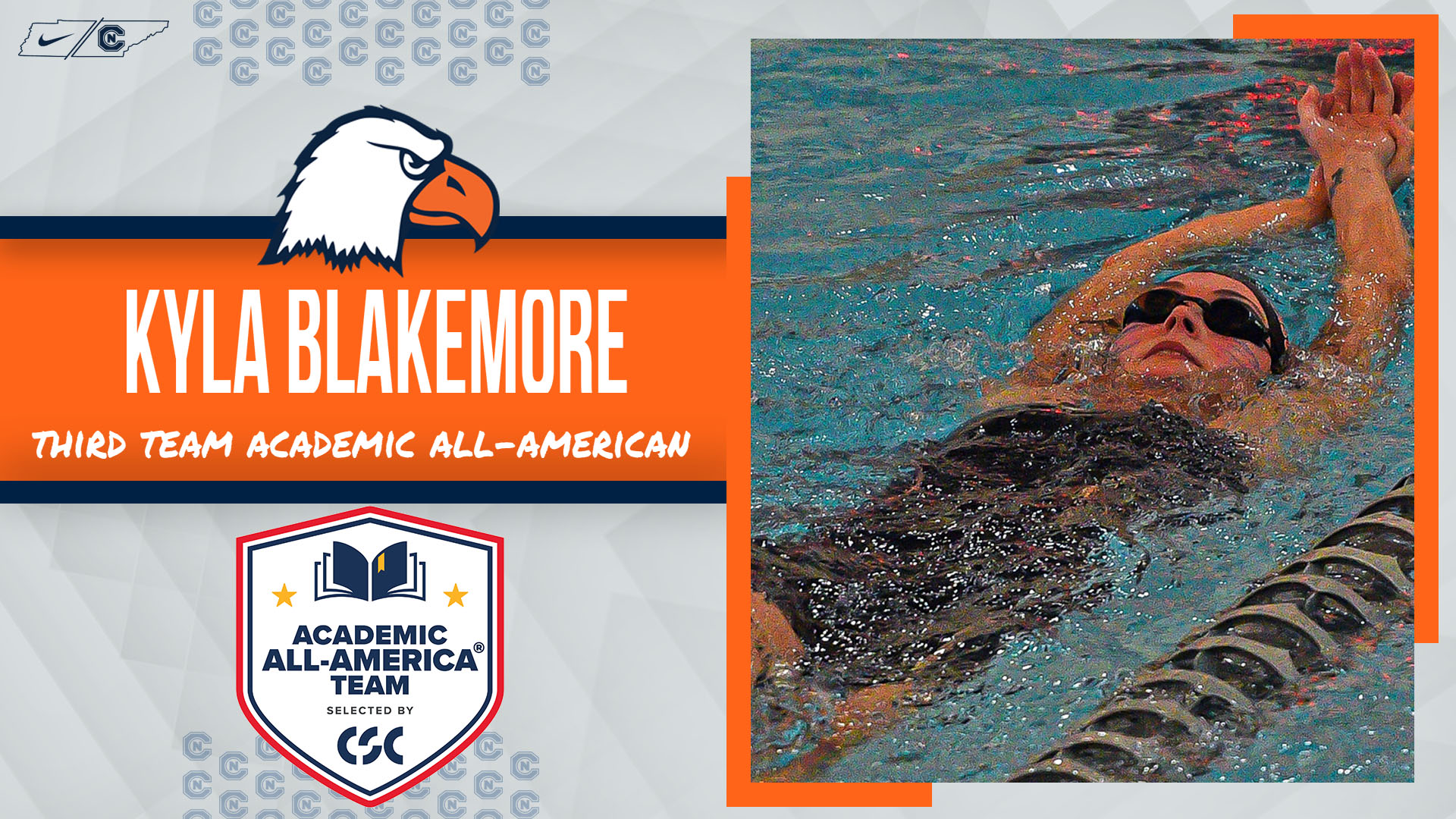 Blakemore and Bowling join CSC Academic All-America Team