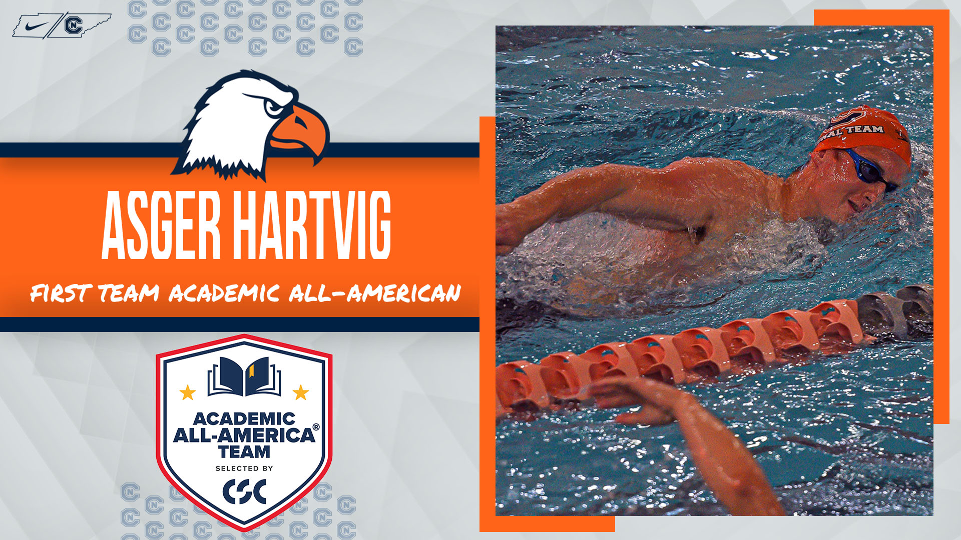 Hartvig and McDowell selected to CSC Academic All-America Teams
