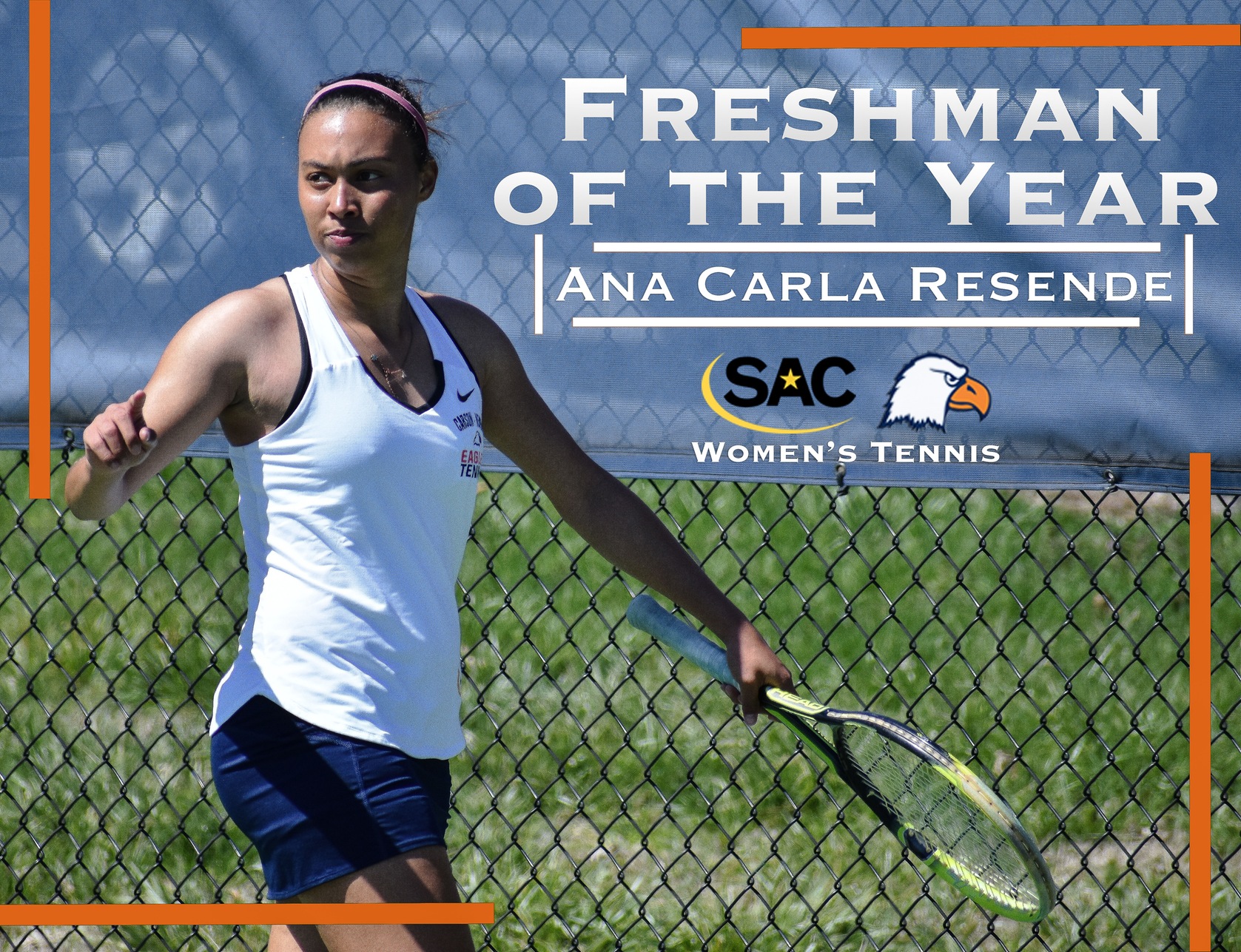 Resende earns Freshman of the Year and First-Team Singles after debut season