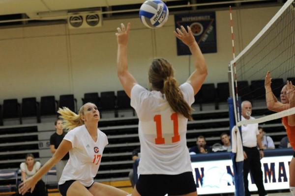 Lady Eagles open 2011 with sweep of Belmont Abbey