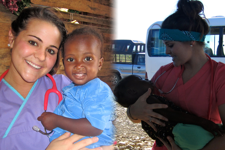 C-N Volleyball's Angelle Hayes Reflects on her Spring Break Mission Trip to Haiti