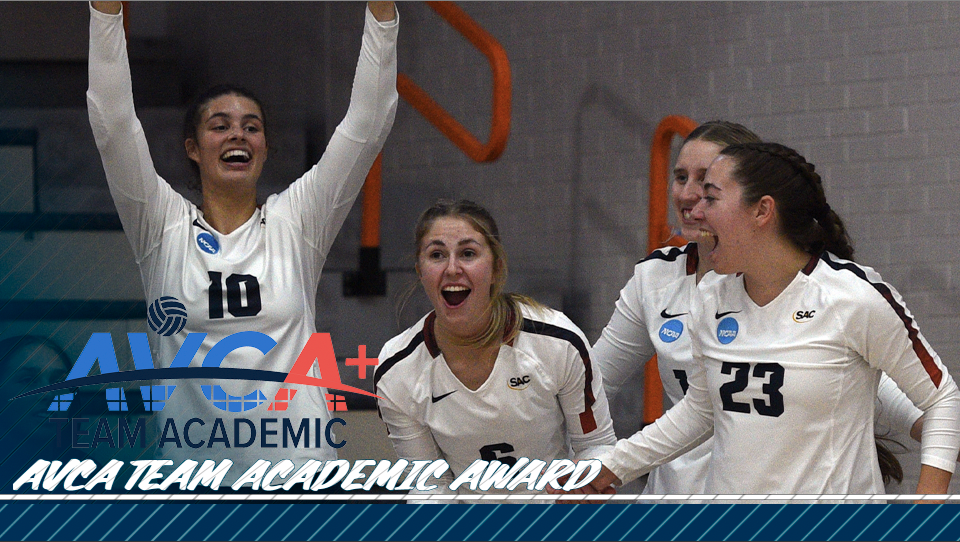 C-N Awarded AVCA Team Academic Award Following a Stellar Academic Year